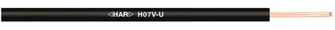 H07V-U 1x1,5 BK