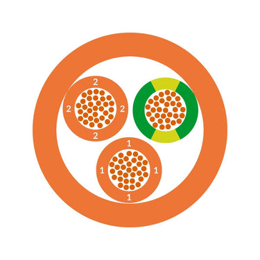 ÖLFLEX® CLASSIC 110 Orange 3X1