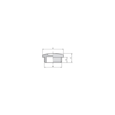 SKINDICHT® BLK-M 25X1.5 RAL 7035 LGY