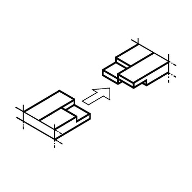 FLEXIBLE TRUNKING GMF HF-30 GY