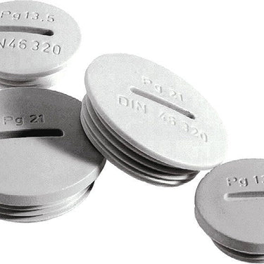 SKINDICHT® BLK-GL PG9 RAL 7035 LGY