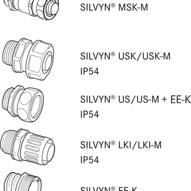 SILVYN® FPS 38X45 25M GY